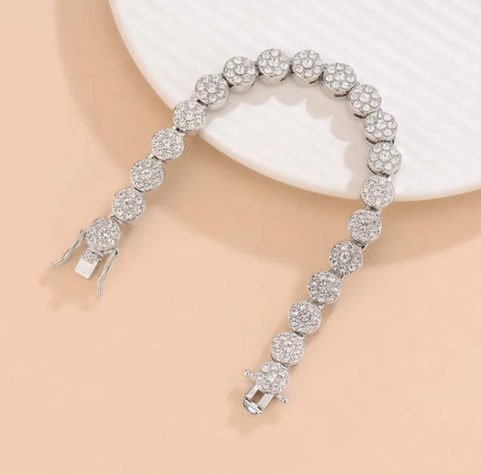 LILA DIAMOND TENNIS BRACELET