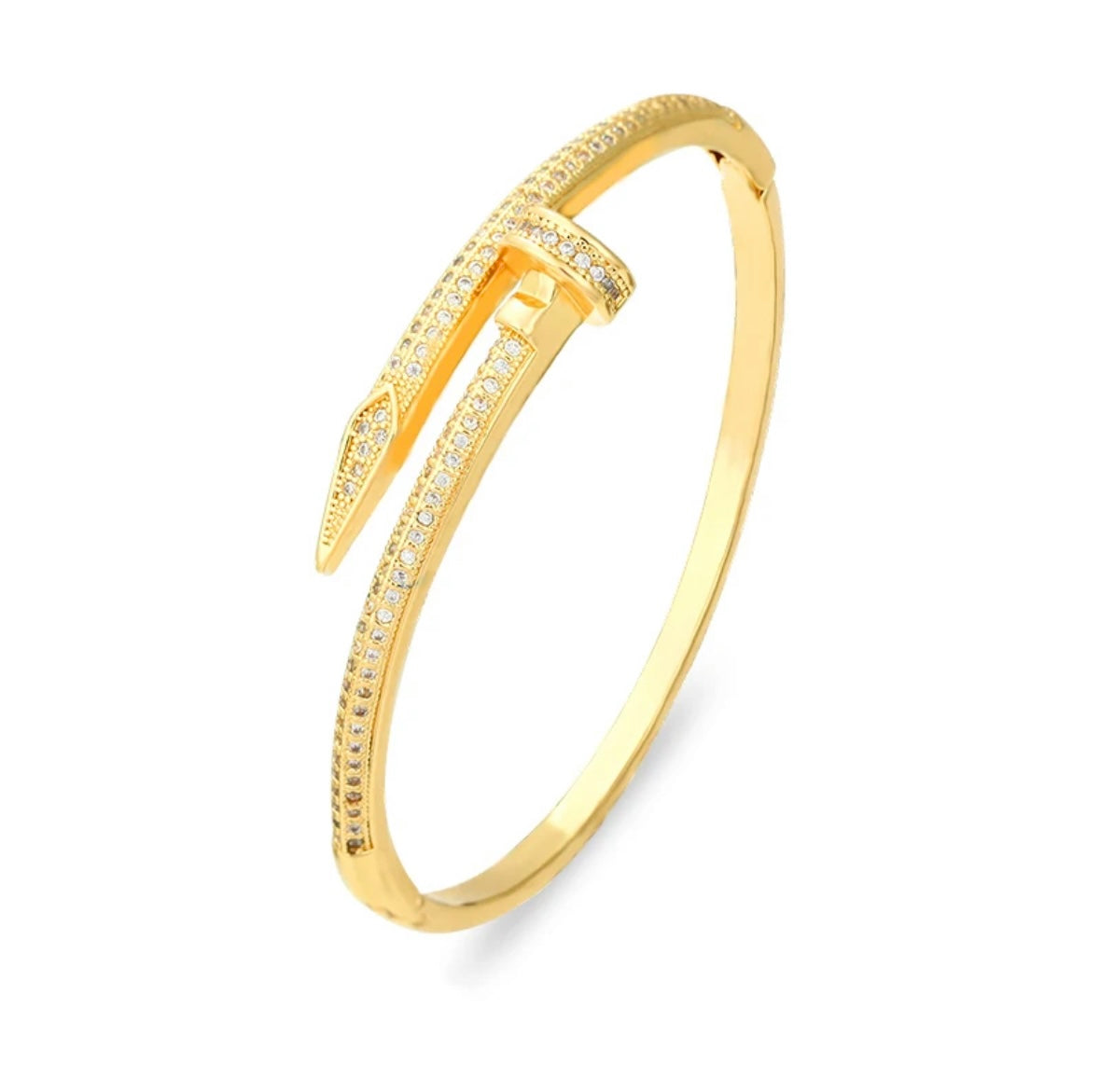 DIAMOND PIN BANGLE